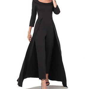 Kay Unger Sienna Jumpsuit Gown 4